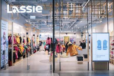 Бренд детской одежды Lassie открыл первый фирменный магазин в Санкт-Петербурге