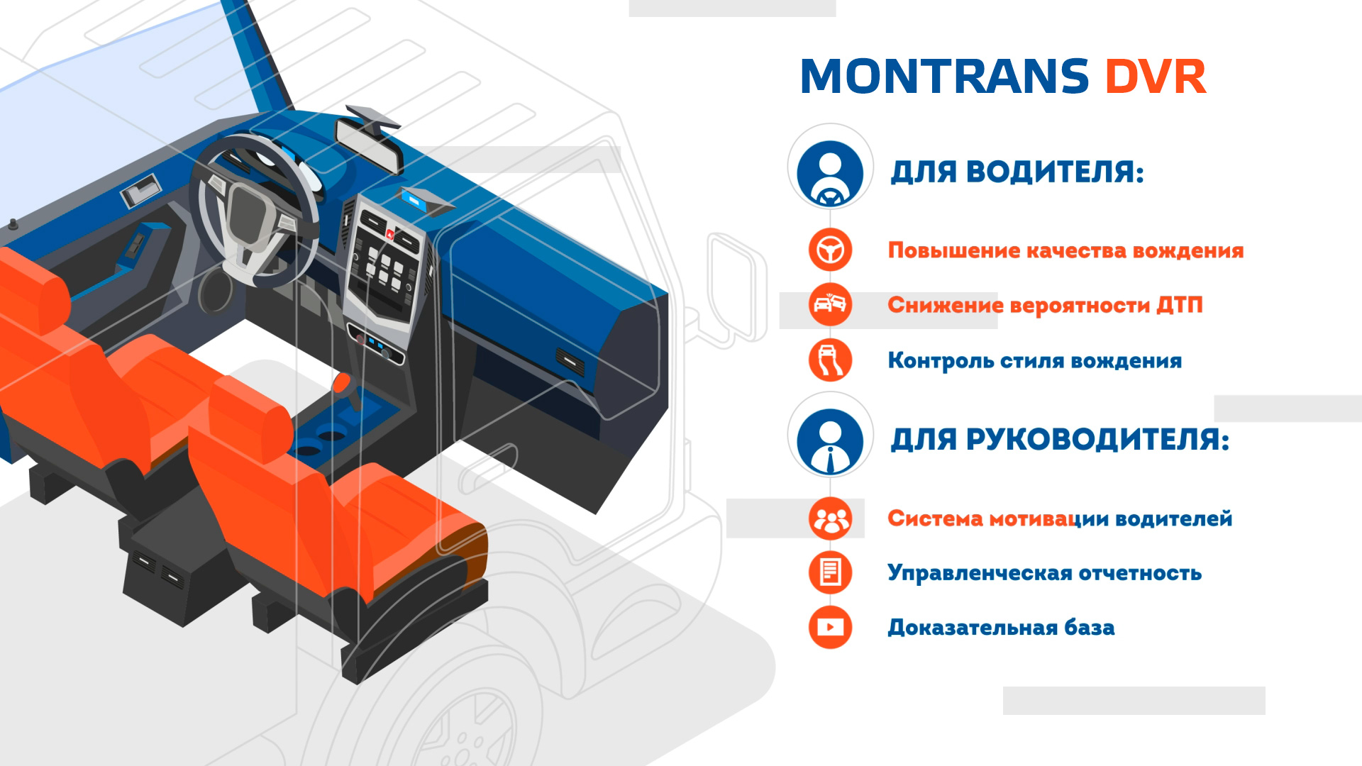 Безопасность в каршеринге с помощью системы видеоконтроля «MONTRANS DVR» и  Алкозамка (