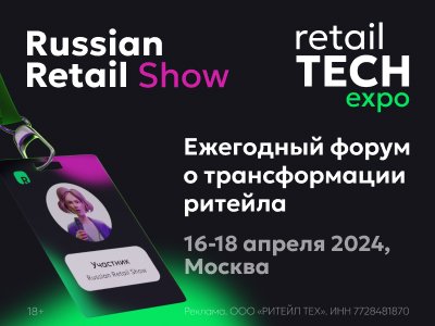 Russian Retail Show и Выставка Retail TECH 2024