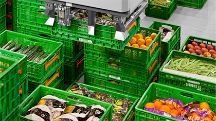 Роботизированный склад для продукции fresh: кейсы Kroger, Valio и Mercadona