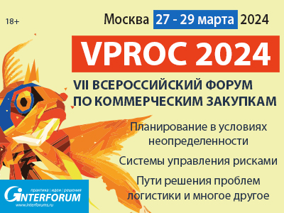 VII Ежегодный Всероссийский форум директоров по закупкам VPROC 2024