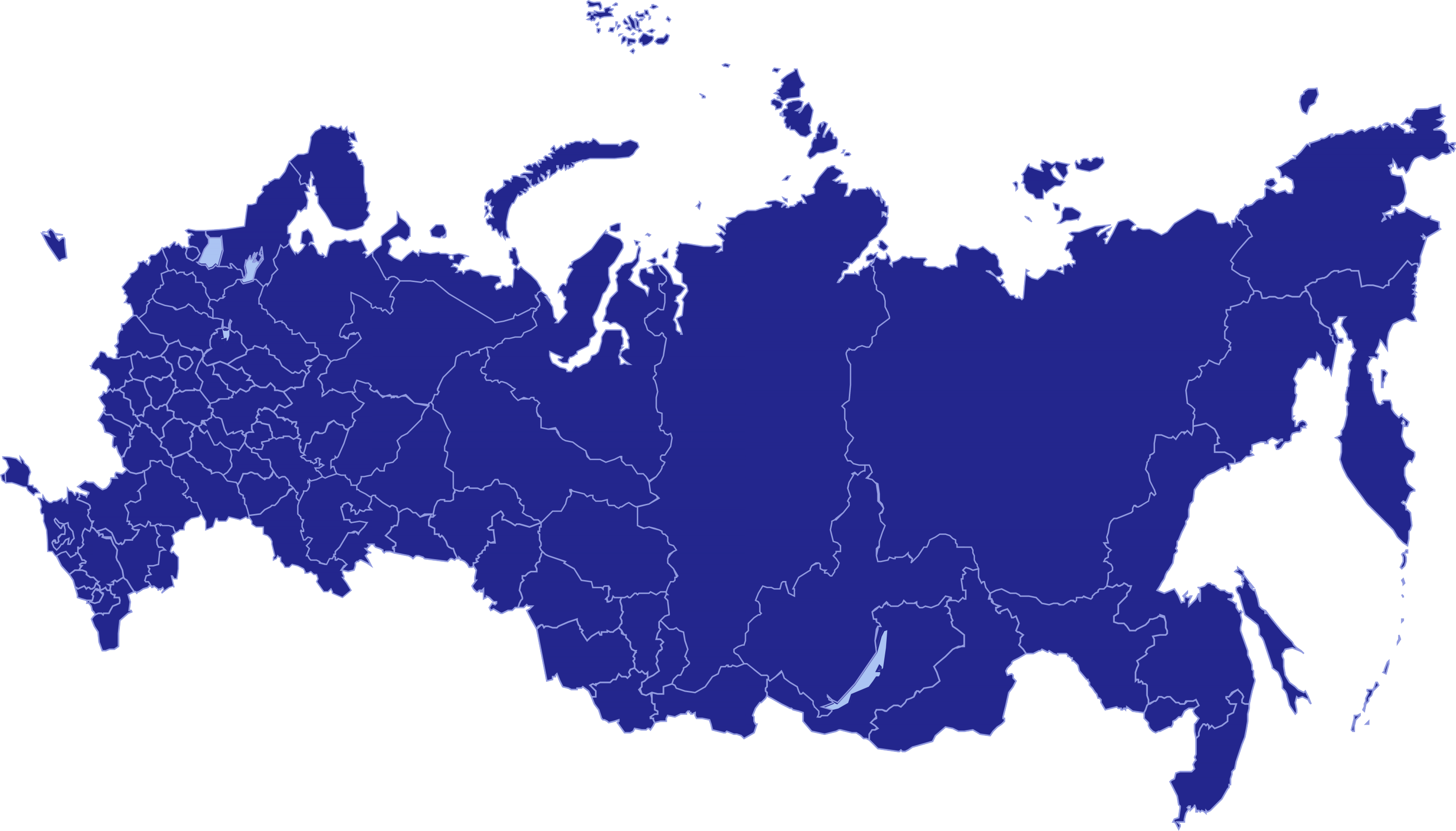 Карта россии 2010