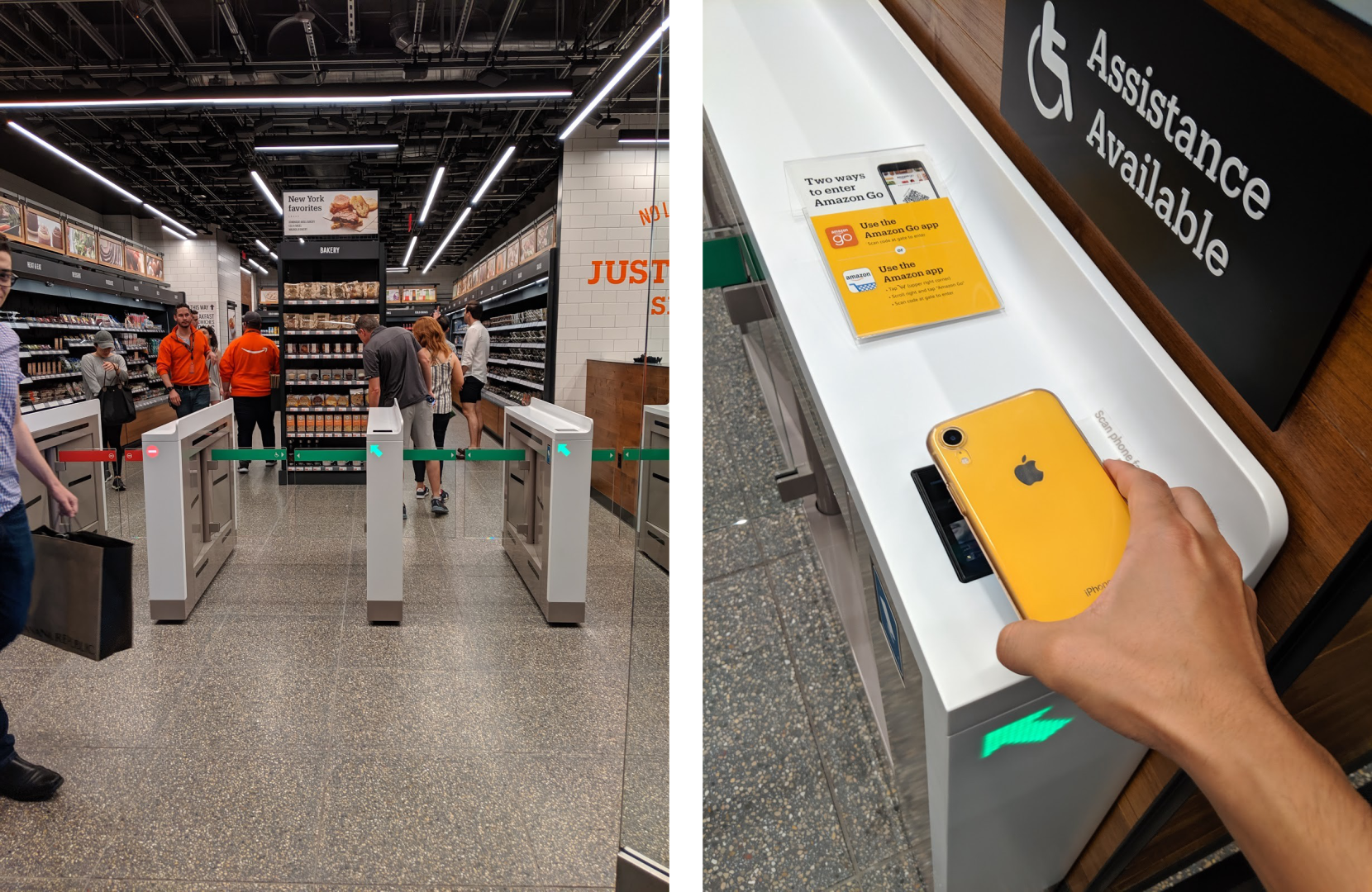 Amazon Go: беспилотные магазины в США